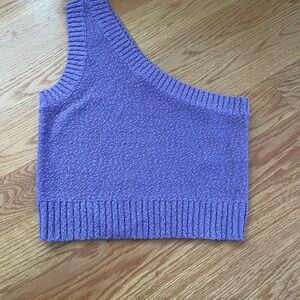 Madewell one shoulder top